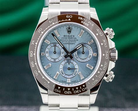 rolex daytona 116506 platinum baguette diamond|rolex daytona platinum price.